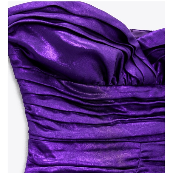 Zara Draped Dress - Picture 12 of 13